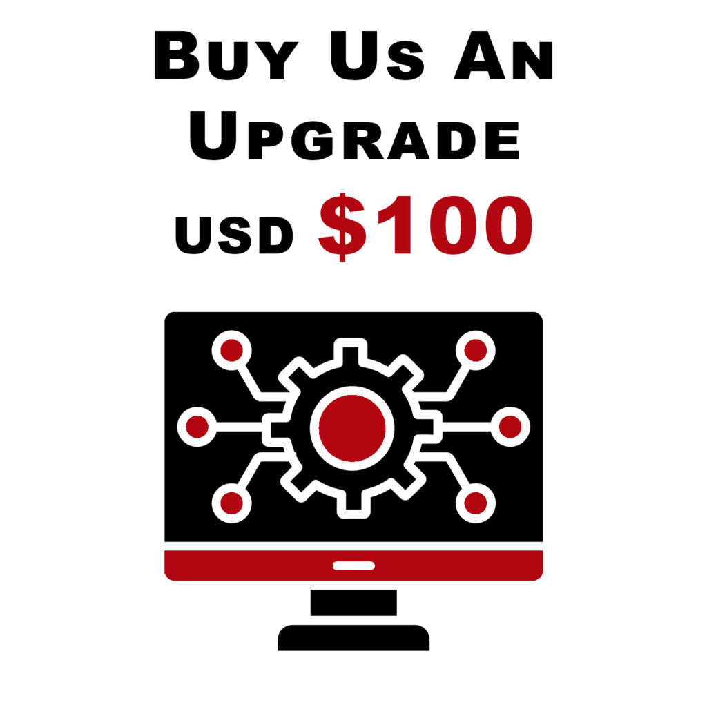 Buy Us an Upgrade
