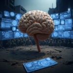Visualizing the cognitive deficit caused by excessive AI use