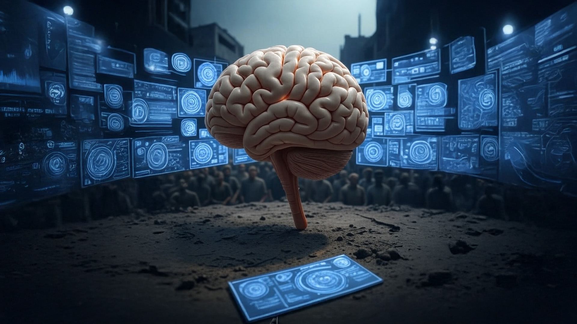 Visualizing the cognitive deficit caused by excessive AI use
