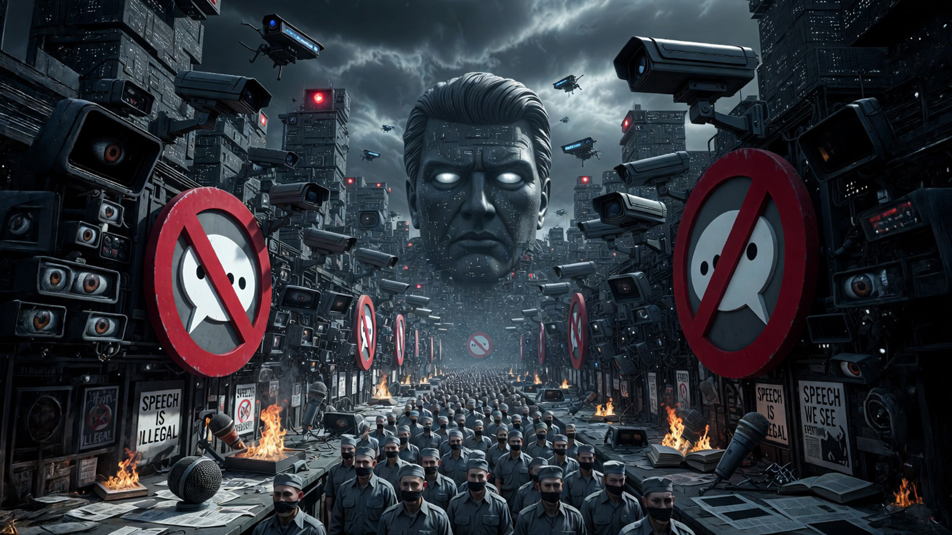 Your PErsonal Freedoms are being Eroded: Big Brother is ALWAYS watching, now