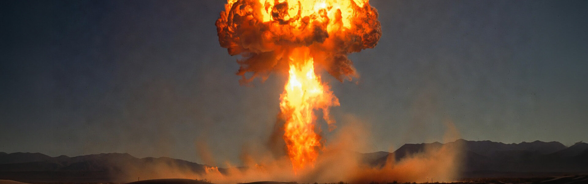 Nuclear Detonation in the Desert