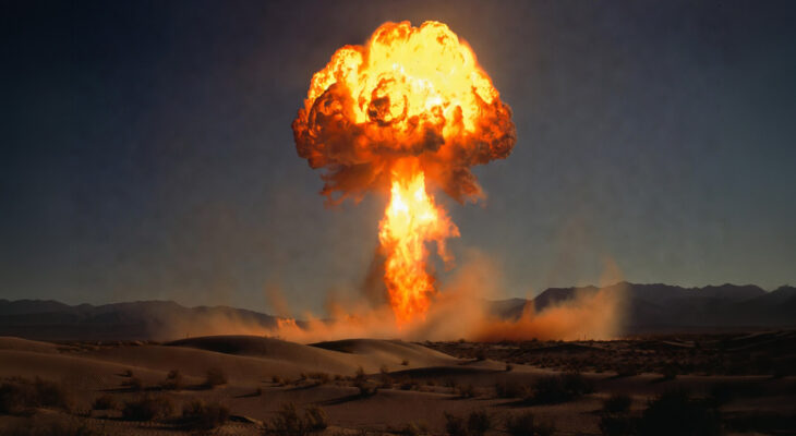 Nuclear Detonation in the Desert