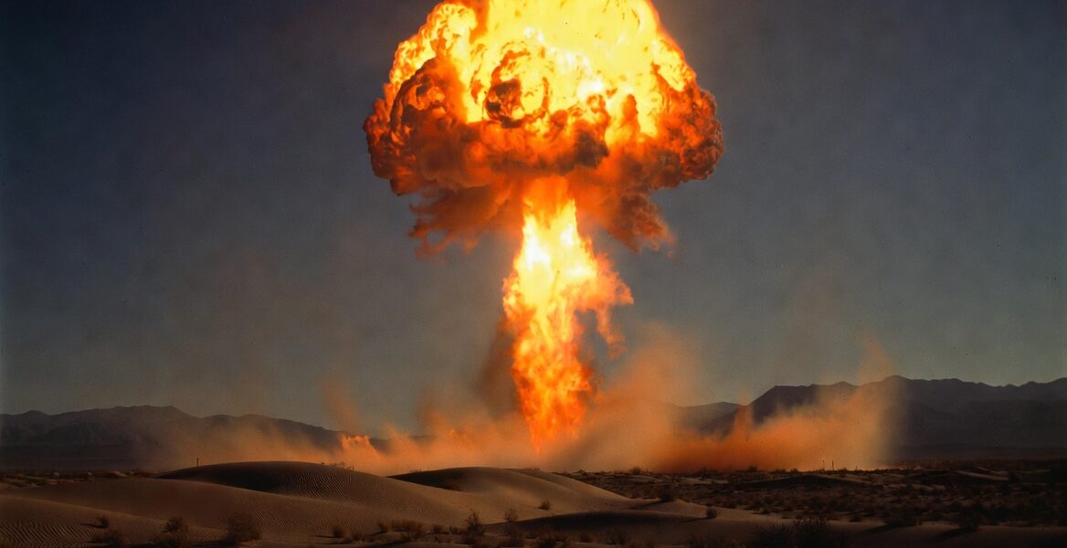 Nuclear Detonation in the Desert
