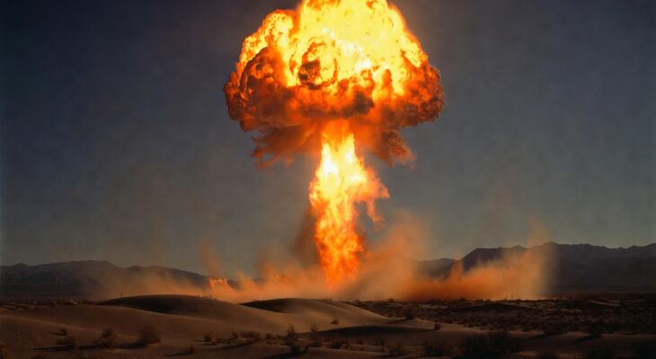 Nuclear Detonation in the Desert