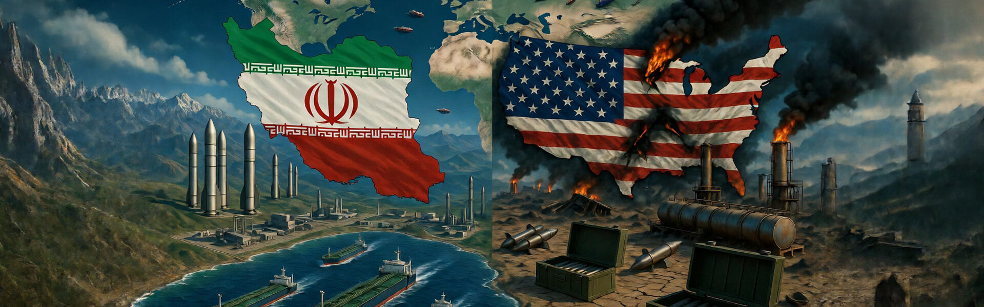 IRan and the United States are fighting an unequal war that highlights American strategic and logistical weakness