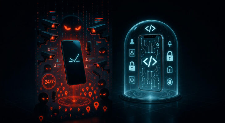 Android OS spies on you 24/7. GrapheneOS sets you free from the constant tracking and surveillance