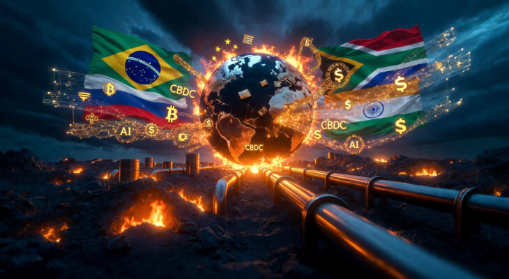 Resource and tech rivalries accelerate globally. BRICS is building a new payment alternative