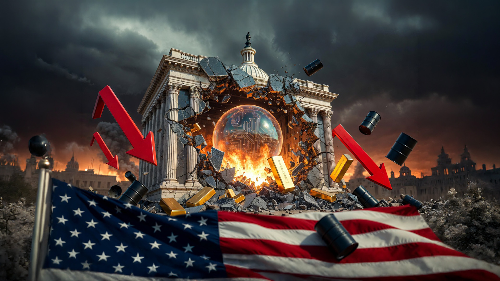 Rapid Signal – Economics (July 2 2026:) War, Dragflation & The AI Bubble – The Facade Is Cracking