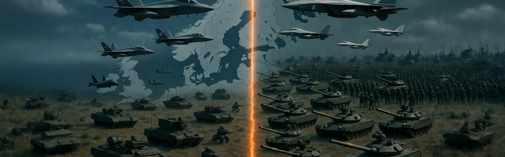 The asymmetry in military capabilities between Europe and Russia is frankly laughable