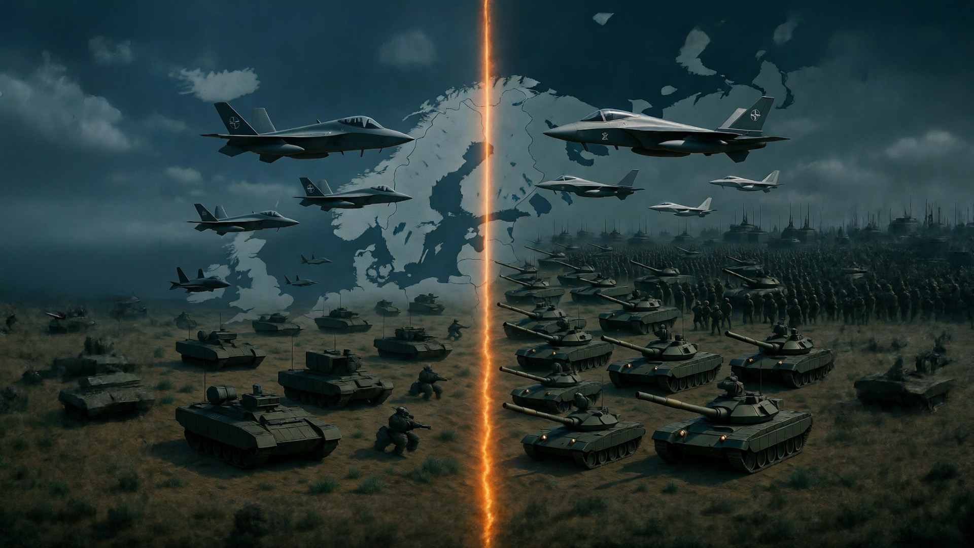 The asymmetry in military capabilities between Europe and Russia is frankly laughable