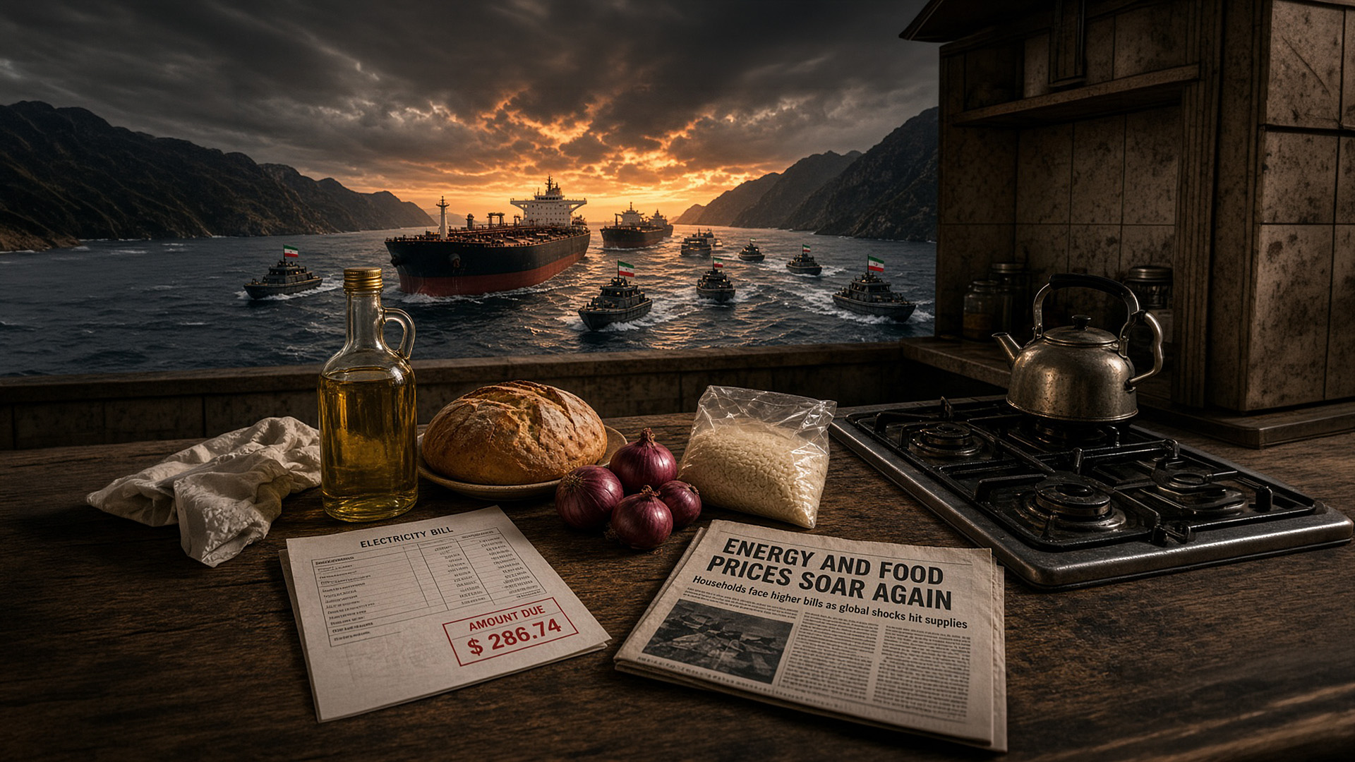 When the Strait of Hormuz Conflict reaches your kitchen table