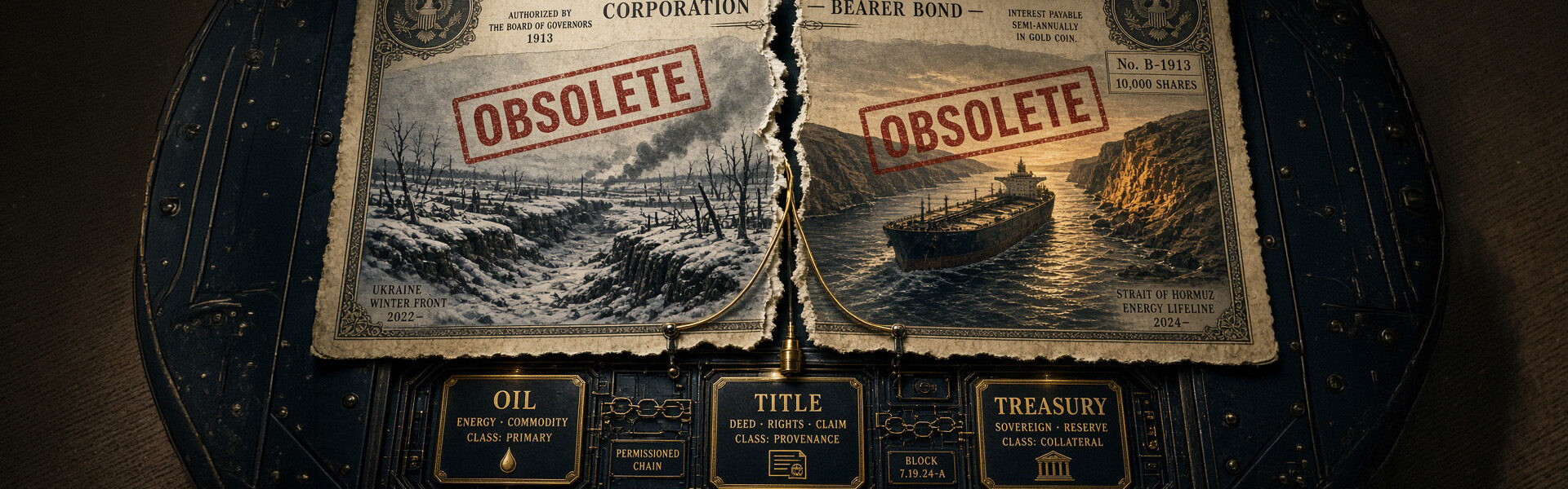 The Ukraine and Iran Conflicts are being used to usher in a new, tokenized global econnomy.