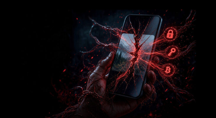 🚨 An ordinary ad on a site you trust can now empty your iPhone. Hijacked ads and old tracking code are pushing iPhone spyware that steals passwords and crypto wallets. On an out-of-date phone, you don't have to tap anything.