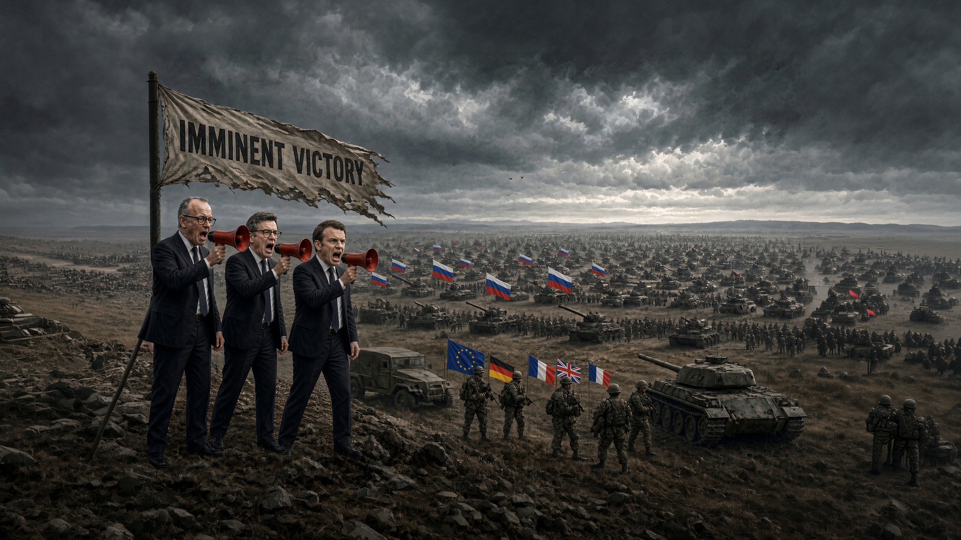 Europe’s War Talk Is Cover For A Bill Your Household Pays Already